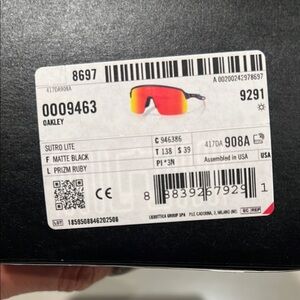Oakley Sutro Lite with Matte Black and Prizm Ruby